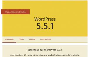 Wordpres 5.5.1